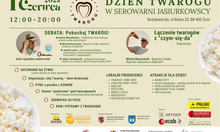 Pierwszy w Polsce festiwal na Dzień Twarogu