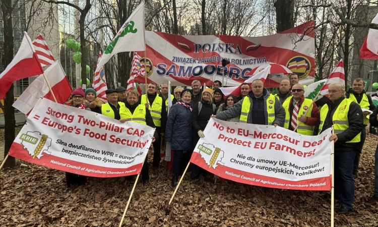 Protesty rolników w Brukseli i w Polsce. Sprzeciw wobec umowy UE–Mercosur