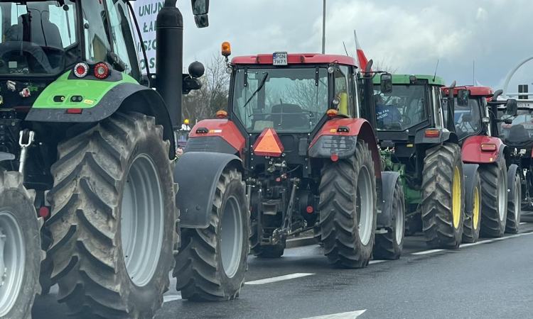Rolniczy protest w Gnieźnie. Policja i organizatorzy ustalili przebieg zgromadzenia